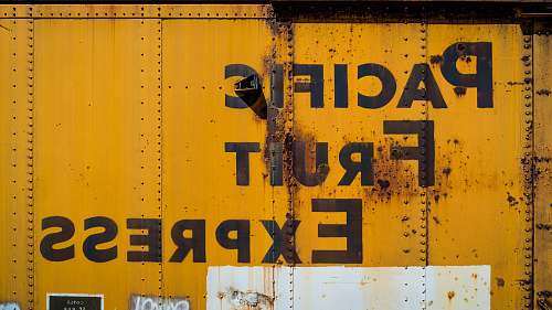 rusty Pacific Fruit Express label sierraville